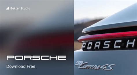 Porsche Font: Download Free Font & Logo