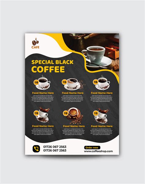 Coffee Menu Design :: Behance