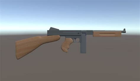 Free thompson gun 3D model - TurboSquid 1392862