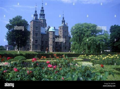 ROSE GARDENS ROSENBORG CASTLE GARDENS COPENHAGEN DENMARK Stock Photo ...