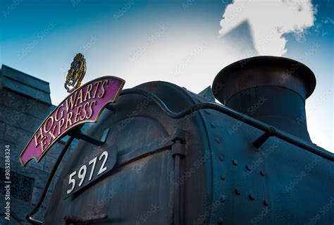 the Hogwarts Express Train Stock Photo | Adobe Stock