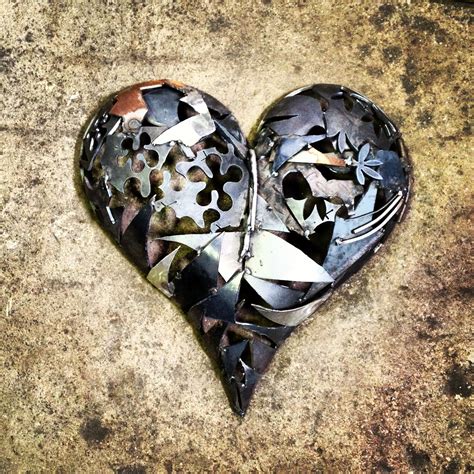 Heart sculpture steel | Art, Sculpture, Mixed media