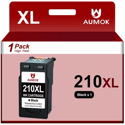 210XL Black Ink Replacement for Canon Ink 210xl PG-210XL PG 210 for PIXMA IP2702 MP230 MP240 ...