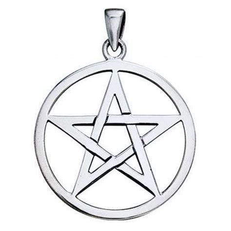 Pentagram Sterling Silver Pendant |Wicca, Witch, Jewelry