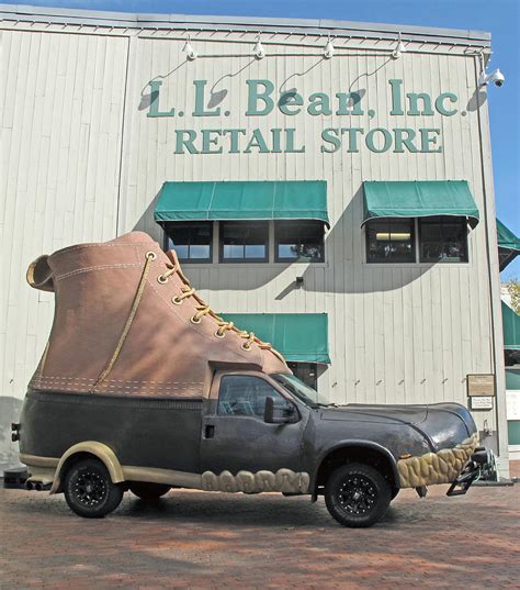 L L Bean Boot Truck Photograph by Barbara McDevitt