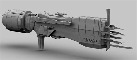 modelo 3d USS SULACO - TurboSquid 860348