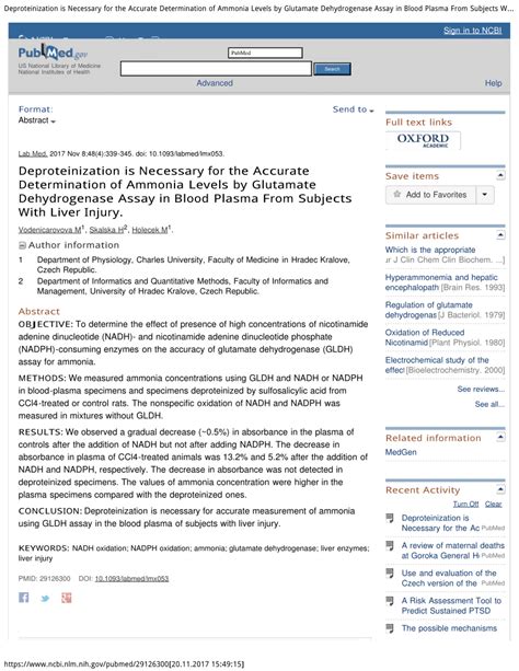 (PDF) Deproteinization is Necessary for the Accurate Determination of ...