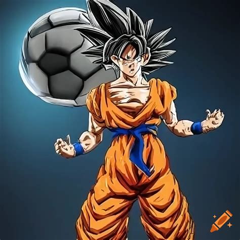 Soccer player goku