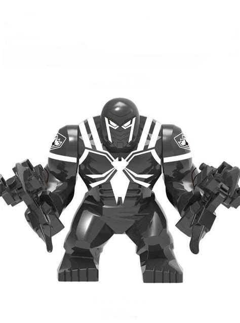 Agent Venom Minifigures Lego Compatible Venom Minifigure