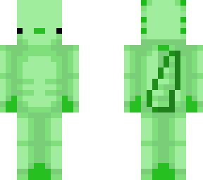 Green Axolotl Skin ( Unreleased/Removed ) | Minecraft Skin