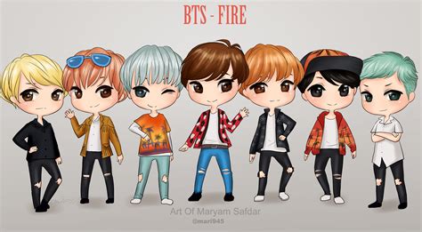 Hình nền BTS Chibi - Top Những Hình Ảnh Đẹp