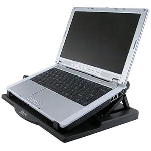 Amazon.com: Adjustable Riser Stand w/ Cooling Fan for 17 15 Laptop ...