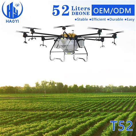 China High Tech Pesticide Spraying Drones Manufacture! Autonomous 52L ...