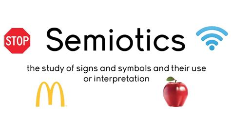 Semiotics Lesson | Signs and symbols meaning, Symbols, Art education ...