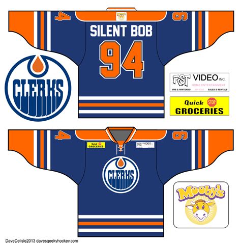 Kevin Smith "Clerks" Hockey Jersey | Kevin Smith | Pinterest