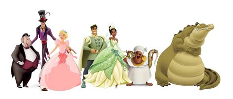 The Princess and the Frog (Characters) by matuta2002 on DeviantArt