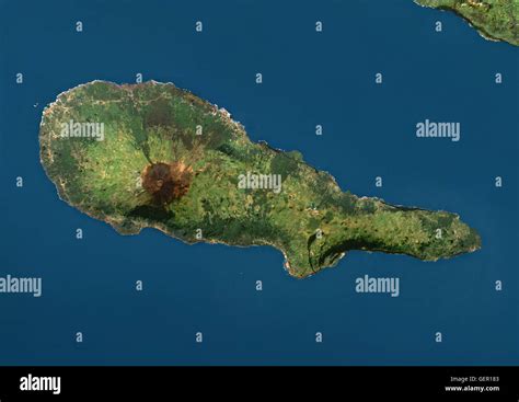 Satellite view pico island azores hi-res stock photography and images ...