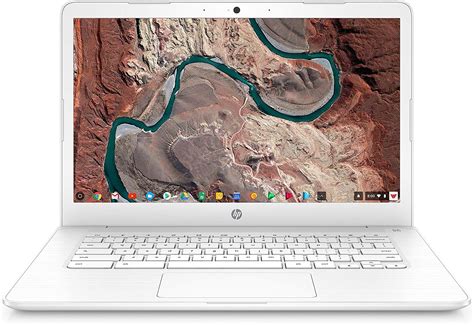 HP Chromebook 14, 14" Full HD Touchscreen Display, Intel Celeron N3350 ...