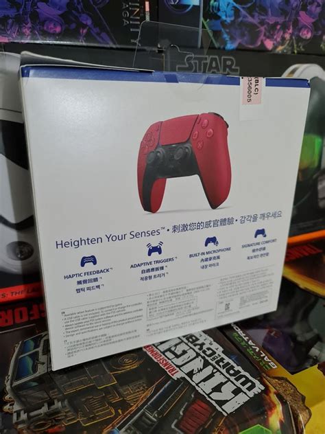 Sony Playstation 5 PS5 DualSense Cosmic Red (Sony Malaysia Official Product), Video Gaming ...