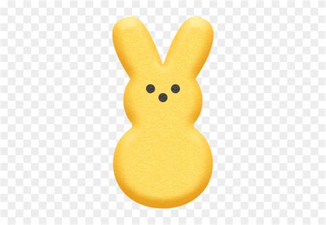 Peeps Clip Art Peep Bunny - Stuffed Toy - Free Transparent PNG Clipart ...