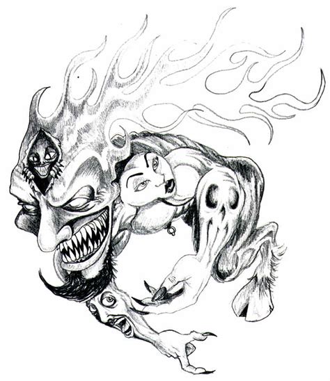 Free Evil Skull Tattoo Designs, Download Free Evil Skull Tattoo Designs png images, Free ...