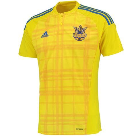 adidas Ukraine Home 2016-17 Replica Jersey | WeGotSoccer.com