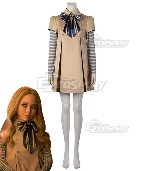 M3GAN AI Doll Megan Premium Edition Cosplay Costume