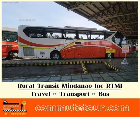 Rural Tours Rural Transit Mindanao Inc Bus Schedule, Fare, Bus Route and Map | RTMI