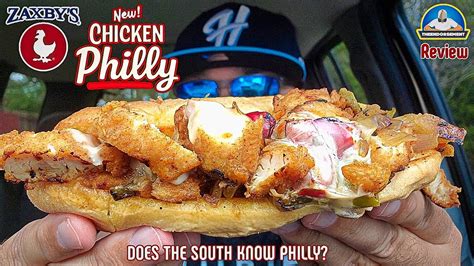 Zaxby's® Fried Chicken Philly Review!🐔 | Does The SOUTH Know Philly? | theendorsement - YouTube