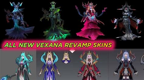 UPCOMING VEXANA REVAMP SKINS 2022 || NEW VEXANA SKINS DESIGN ||MOBILE ...