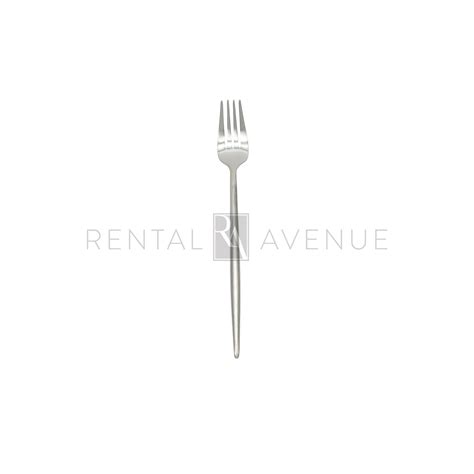 Matte Silver Dinner Fork – The Rental Avenue