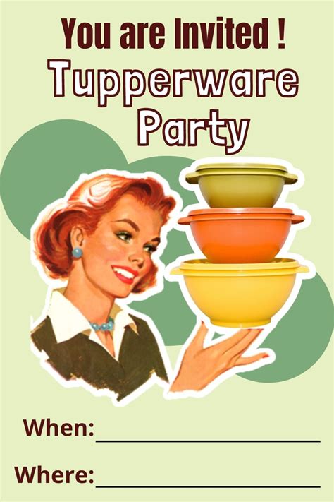 Tupperware Party Activity for Seniors