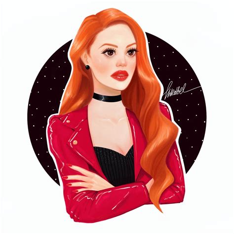 I have just finished this Cheryl Blossom fanart, what do you guys think ...