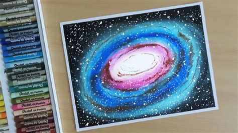 Soft Pastel Painting Tutorials Learn To Draw The Milky Way Galaxy | My ...