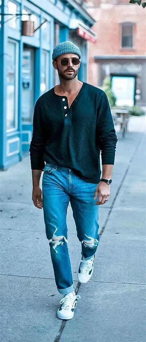 The Best Men’s Jeans Styles To Elevate Every Look Simple Casual Outfits ...