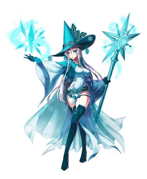 R-Ice Mage - Lost Saga Characters | Arte de personajes, Bruja de animé ...