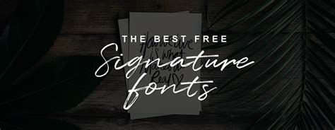 best-free-signature-fonts-for-photographers - Colormelon