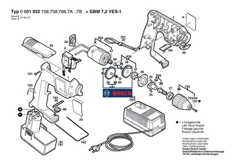 Bosch Cordless Drill Parts Diagram And Parts List | atelier-yuwa.ciao.jp