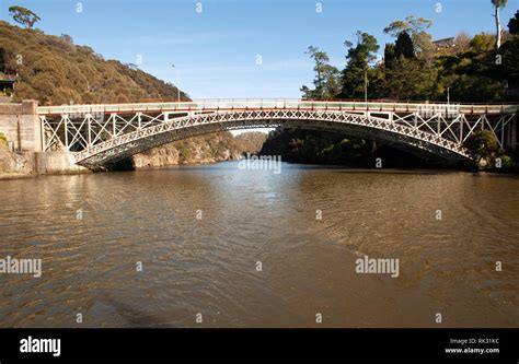 Bridge across cataract gorge hi-res stock photography and images - Alamy