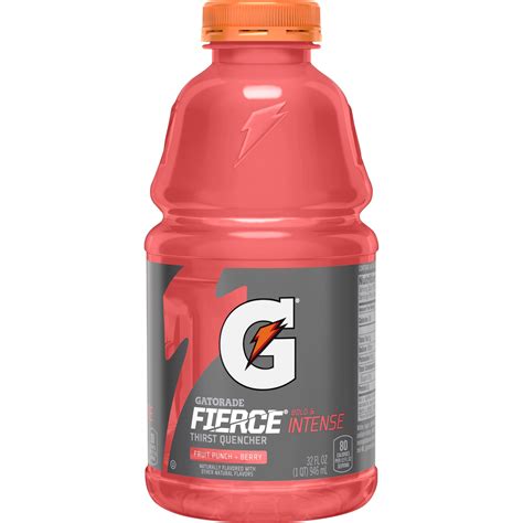 Gatorade Fierce Fruit Punch + Berry Thirst Quencher - Shop Sports ...