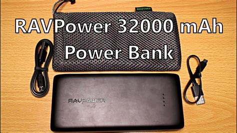 RAVPower 32000mAh Power Bank | Review - YouTube