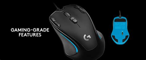 Amazon.com: Logitech G300s Optical Ambidextrous Gaming Mouse – 9 Programmable Buttons, Onboard ...