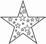 Star Coloring Pages sketch template