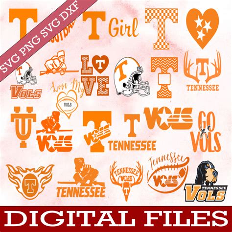 Bundle 23 Files Tennessee Vols Football Team svg, Tennessee - Inspire ...