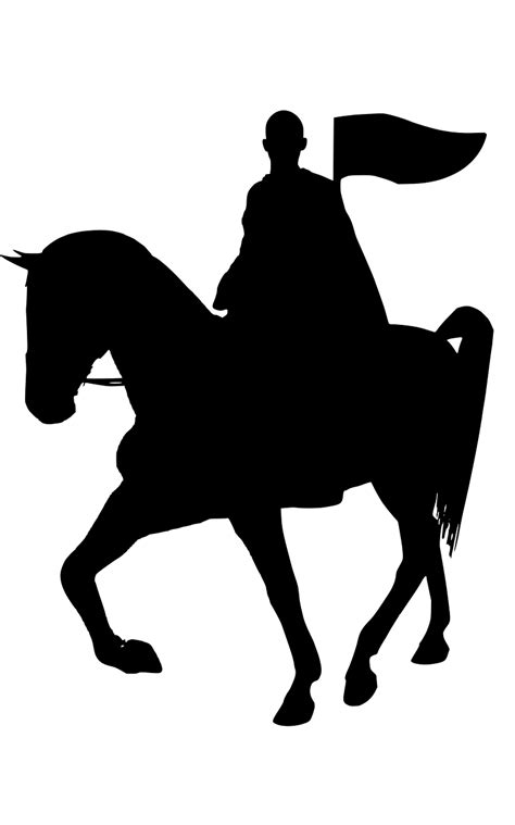 Knight Silhouette Vector at Vectorified.com | Collection of Knight Silhouette Vector free for ...