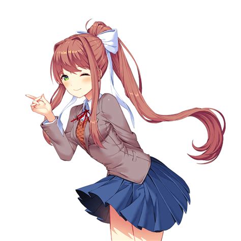 Some Monika sprite edits : r/DDLC