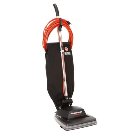 Hoover Commercial HushTone 13 In. Hard-Bagged Upright Vacuum Cleaner ...