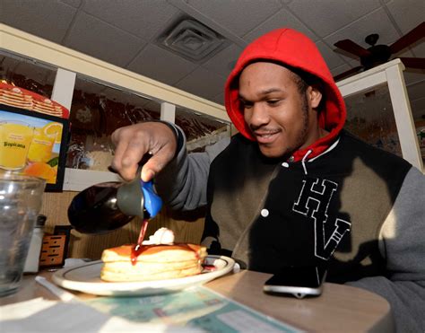 Photos: Free pancakes at IHOP