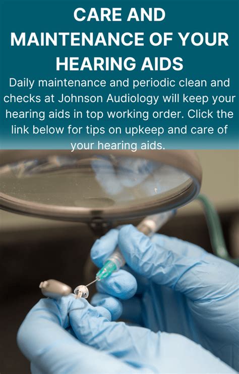 Hearing Aid Care in Chattanooga, TN | Johnson Audiology