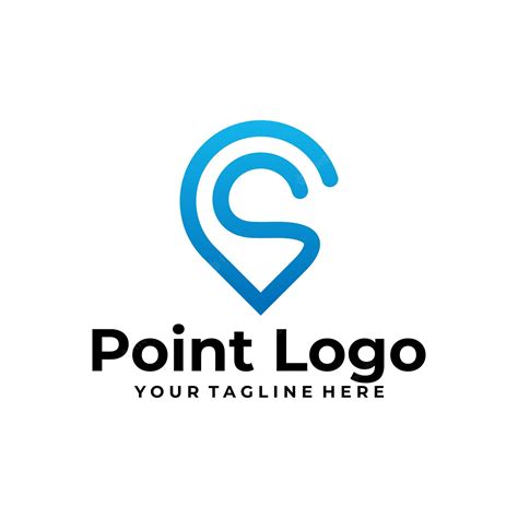 Premium Vector | Point logo vector design template